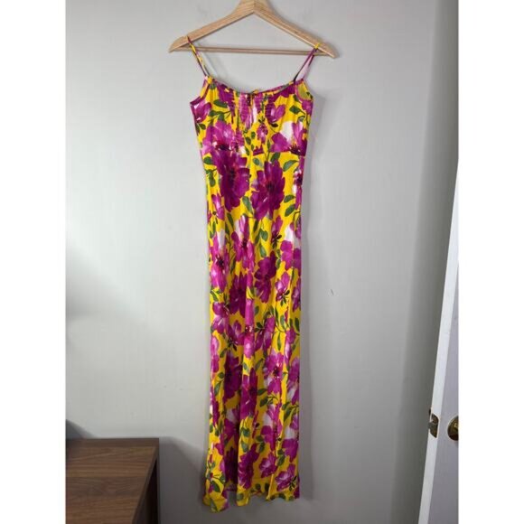 NEW Favorite Daughter The One That Got Away Floral Keyhole Maxi Dress Multi - Picture 6 of 7